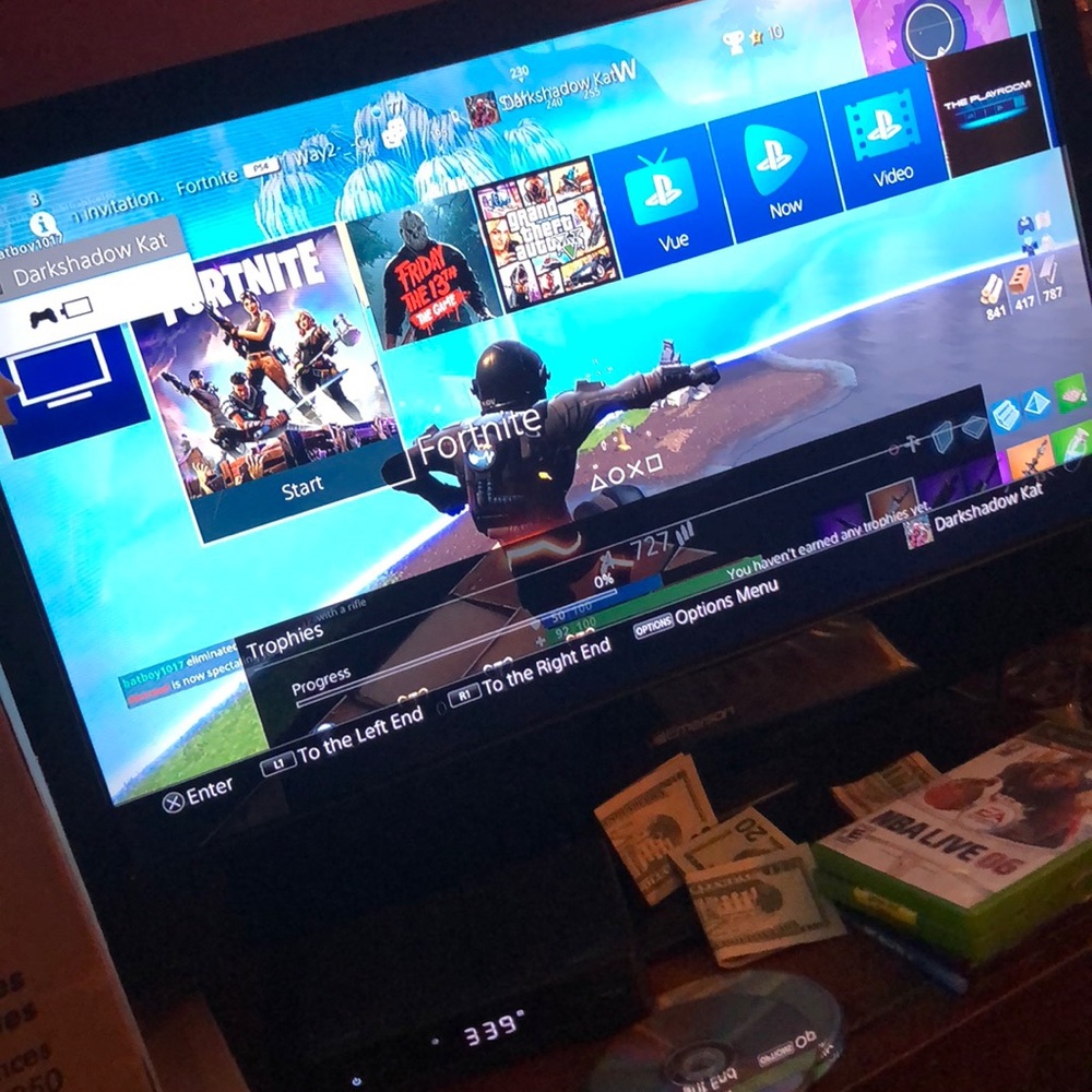 My PlayStation 4 account (gta5 2k18/17/destiny ect